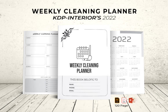 A Guide to the Weekly Cleaning Planner KDP Interior for Household Organization