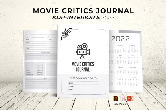 Creating a Professional 2022 Movie Critics Journal with KDP Interiors
