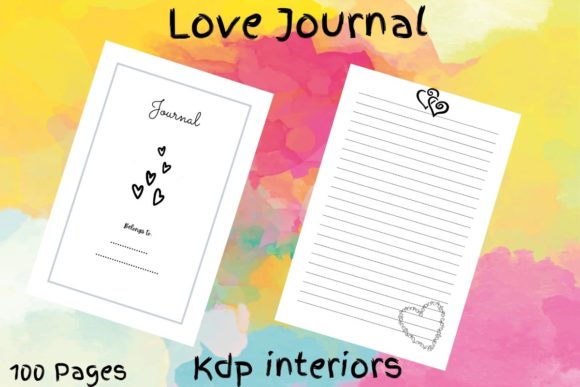 Discover the Versatility of Love Theme Lined Journal Kdp Interiors