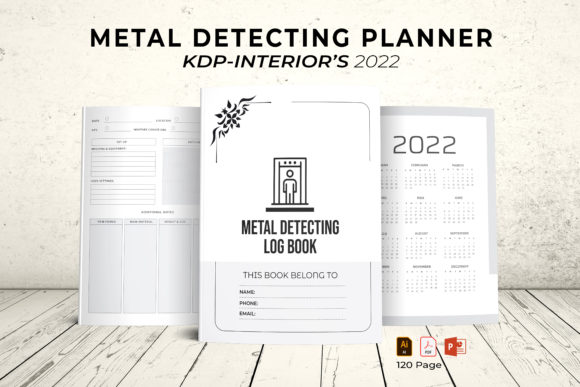 Explore with 2022 Metal Detecting Log Book