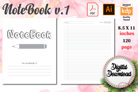 Notebook KDP Interiors V.1: A Strategic Tool for Content Creators and Entrepreneurs