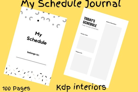 Streamline Your Planning with My Schedule Journal