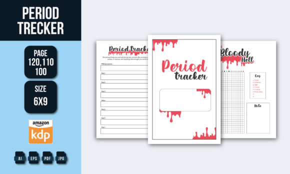 Streamline Your Publishing with Women Period Tracker KDP Interiors