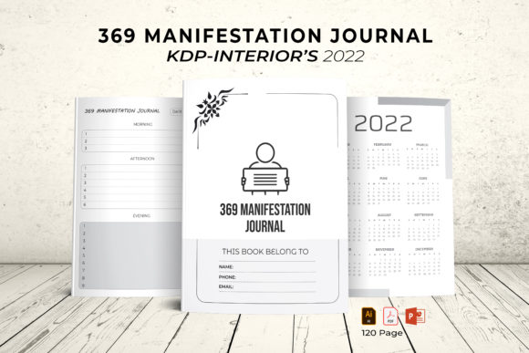 The 369 Manifestation Journal KDP Interior: Your Toolkit for Creative and Personal Growth