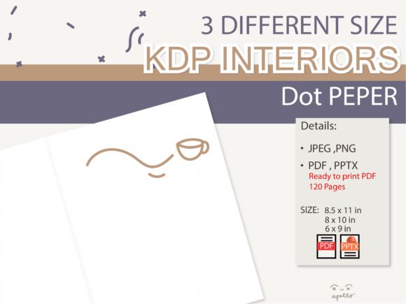 The Flexible Creativity of 3 Different Size Dot Paper