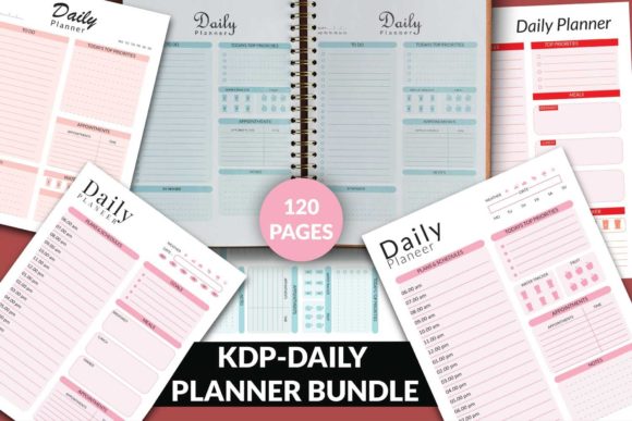 The Kdp-Interiors Daily Planner Bundle: Your Toolkit for Organized Creativity