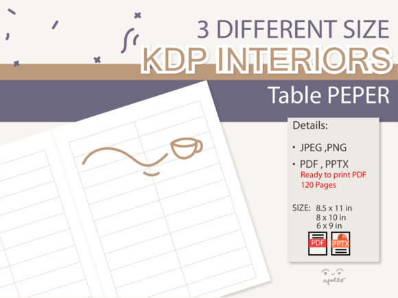 The Practical Power of Multi-Size Table Paper for KDP Creators