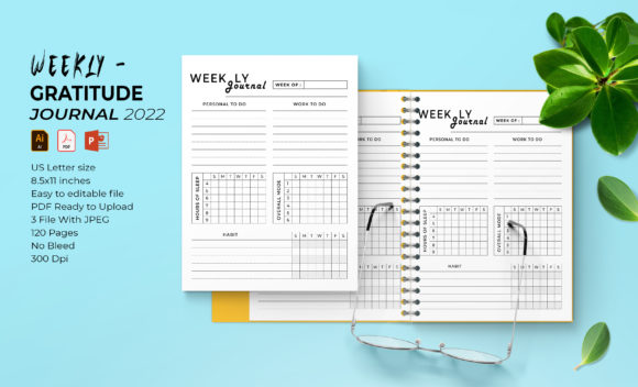 Weekly Journal – KDP Interior’s: A Comprehensive Guide for Your Planning Needs